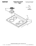 Diagram for 01 - Cooktop Parts