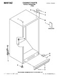 Diagram for 01 - Cabinet Parts