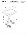 Diagram for 01 - Cooktop Parts