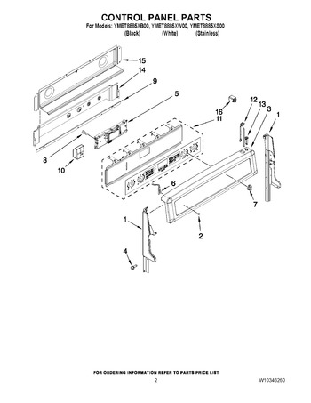 Diagram for YMET8885XB00