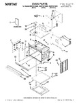 Diagram for 01 - Oven Parts