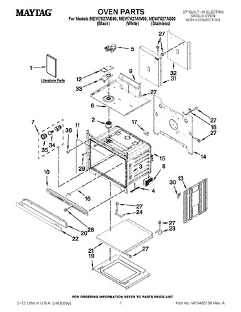 Diagram for MEW7527AB00