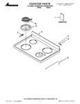 Diagram for 01 - Cooktop Parts