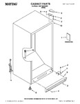 Diagram for 01 - Cabinet Parts