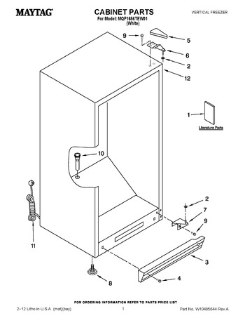 Diagram for MQF1656TEW01