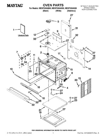 Diagram for MEW7530AB00