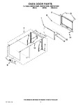 Diagram for 02 - Oven Door Parts