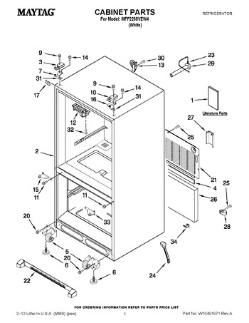 Diagram for MFF2258VEW4