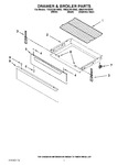 Diagram for 04 - Drawer & Broiler Parts