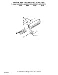 Diagram for 04 - Dryer Heating Parts - Electric