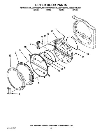 Diagram for MLE20PRBZW0