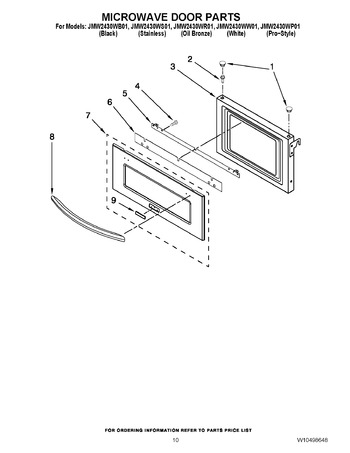 Diagram for JMW2430WW01