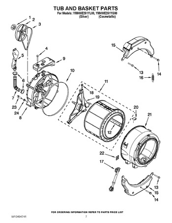 Diagram for YMHWE251YL00