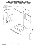 Diagram for 08 - Top Support And Turntable Parts