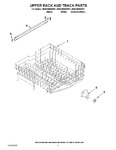 Diagram for 09 - Upper Rack And Track Parts