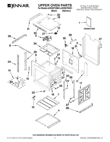 Diagram for JJW2827WS01