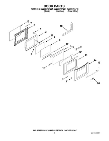 Diagram for JES8850CAB01