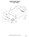 Diagram for 06 - Control Panel Parts