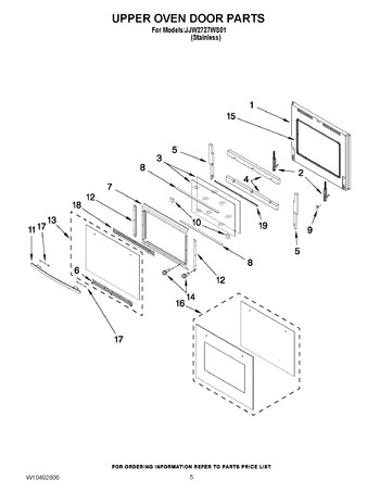 Diagram for JJW2727WS01