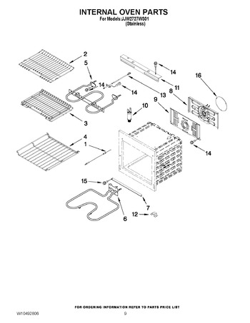 Diagram for JJW2727WS01