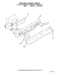 Diagram for 02 - Control Panel Parts