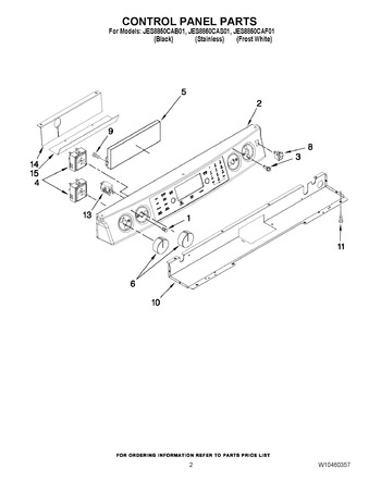 Diagram for JES8850CAB01