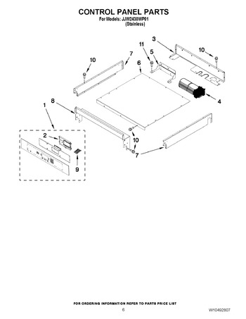 Diagram for JJW2430WP01