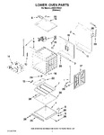 Diagram for 02 - Lower Oven Parts