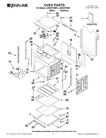 Diagram for JJW2427WB01