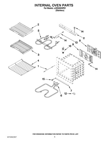 Diagram for JJW2430WP01