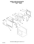 Diagram for 03 - Upper Oven Door Parts