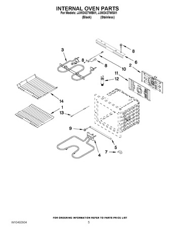 Diagram for JJW2427WB01