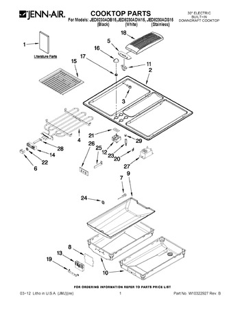 Diagram for JED8230ADB15