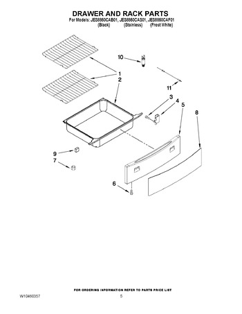 Diagram for JES8850CAB01