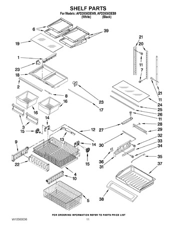 Diagram for AFD2535DEB9