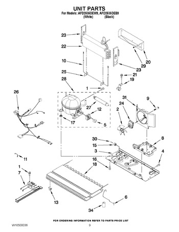 Diagram for AFD2535DEB9