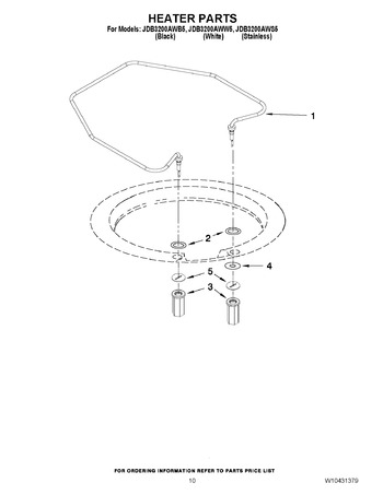 Diagram for JDB3200AWB5