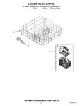 Diagram for 10 - Lower Rack Parts