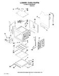 Diagram for 02 - Lower Oven Parts