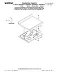 Diagram for 01 - Cooktop Parts