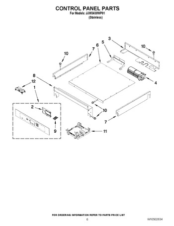 Diagram for JJW3430WP01