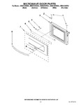 Diagram for 07 - Microwave Door Parts