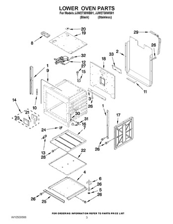 Diagram for JJW2730WB01