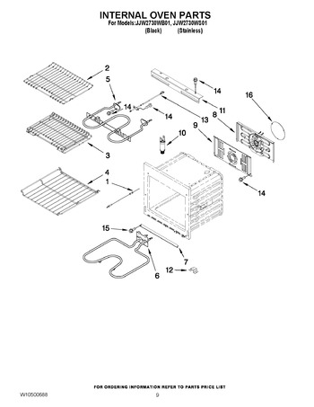 Diagram for JJW2730WB01