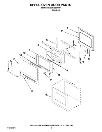 Diagram for JJW3830WP01