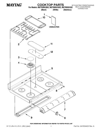 Diagram for MGT8885XS02