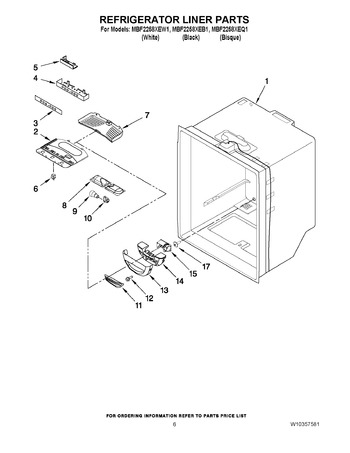 Diagram for MBF2258XEB1