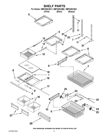 Diagram for MBF2258XEB1