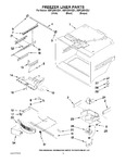 Diagram for 02 - Freezer Liner Parts