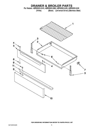 Diagram for AER5830VAS0